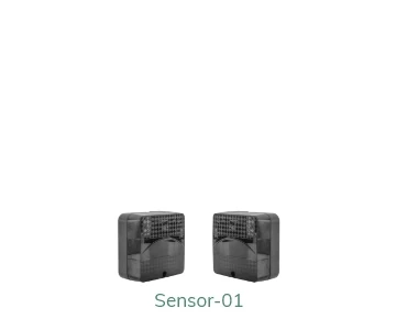 Sensor Infrarrojo. Emisor - Receptor Para Controladores Chooser, Paseguro y GTC-2