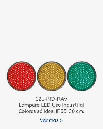 Lámpara LED Uso Industrial 30 cm diámetro (12")